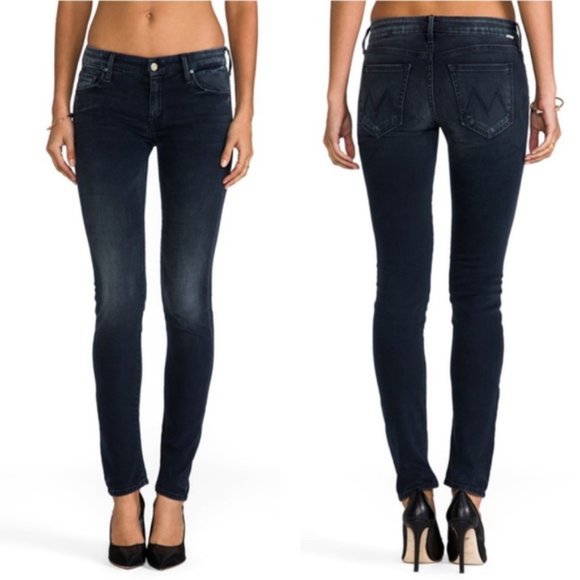 MOTHER Denim - MOTHER LOOKER CROP GRAND SOPHIE SKINNY JEANS 27 *